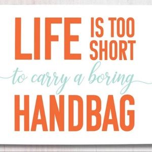All handbags are priced to sell. Please feel free to bundle or send me an offer.